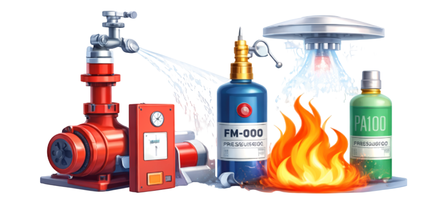 Clean Agent Fire and Suppression System