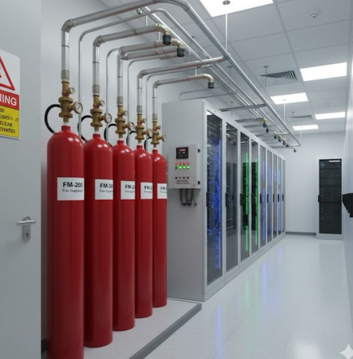 Clean Agent Fire and Suppression System